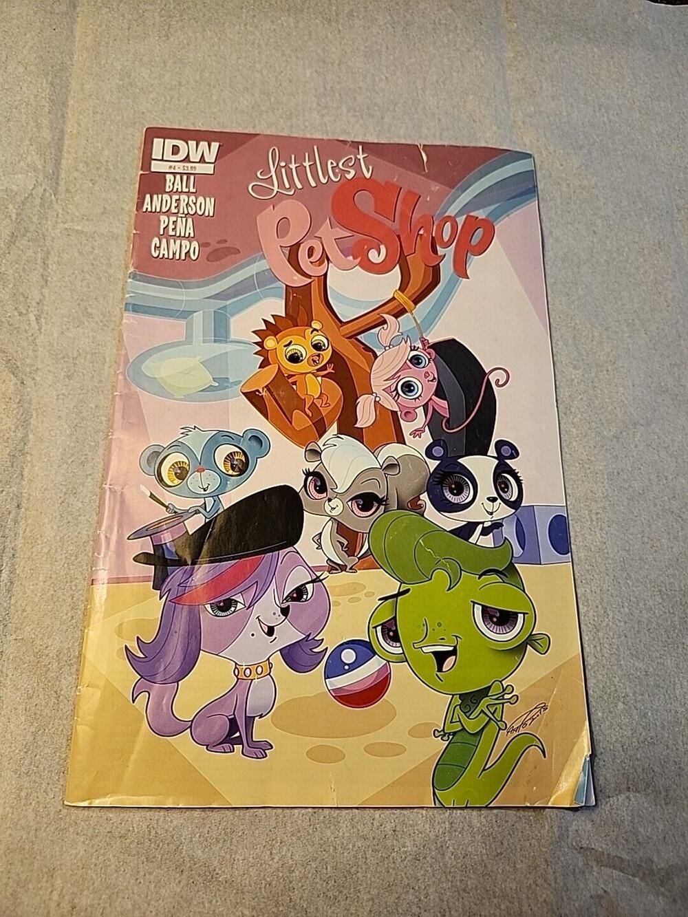 Littlest Pet Shop ADW #4 Ball Anderson Comedy Book by Georgia Ball 2014 Hasbro